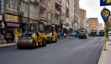 Emek Caddesi yenileniyor