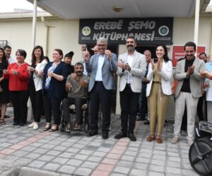 Bağlar’da Sîma Semend ve Erebê Şemo kütüphaneleri açıldı