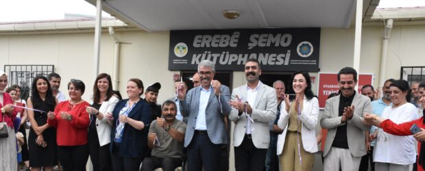 Bağlar’da Sîma Semend ve Erebê Şemo kütüphaneleri açıldı