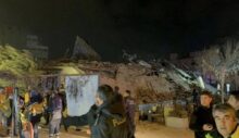 Konya’da bina çöktü arama kurtarma çalışması başlatıldı