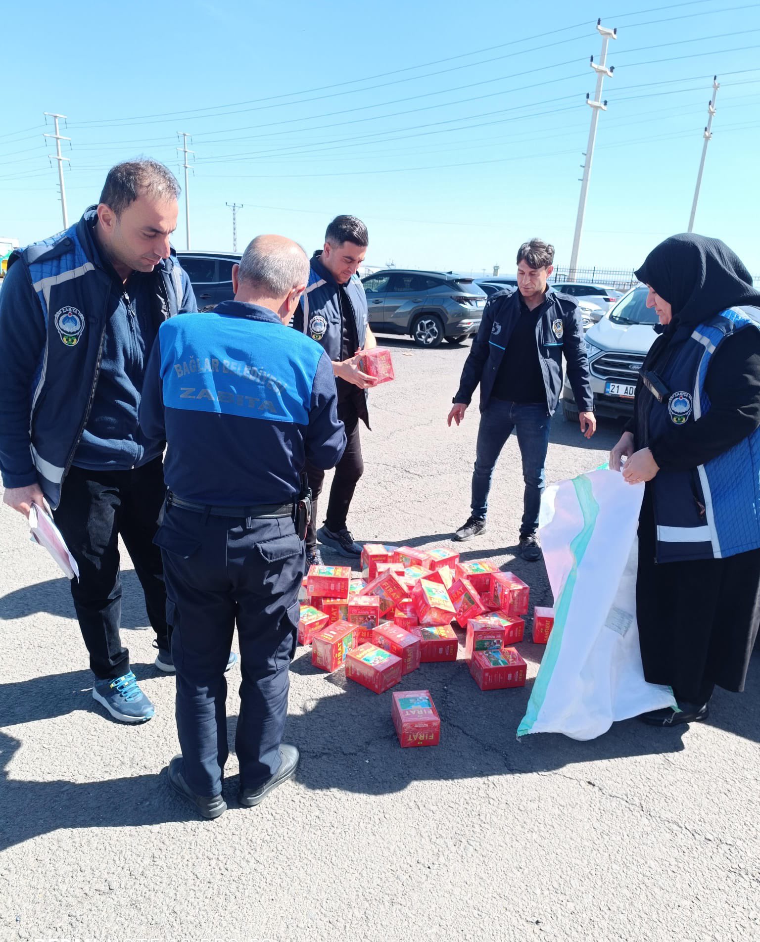 Tarihi geçmiş çaylar imha edildi