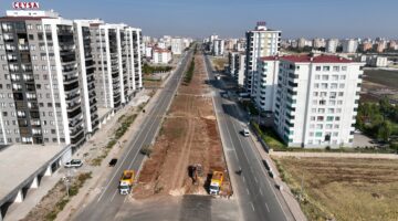 60 bin metrekarelik alanda peyzaj çalışması