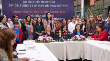 25 Kasım Etkinliklerinin Startı Rojin Kabaiş Dayanışma Merkezi’nde Verildi