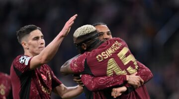 Aslan Osimhen’le coştu