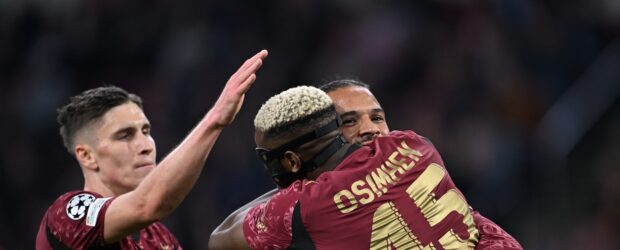 Aslan Osimhen’le coştu