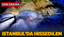 İstanbul’da şiddetli hissedilen deprem! AFAD ve Kandilli’den peş peşe açıklamalar