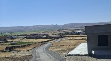 Kışla Mezrası’nda yol çalışmaları başarıyla tamamlandı