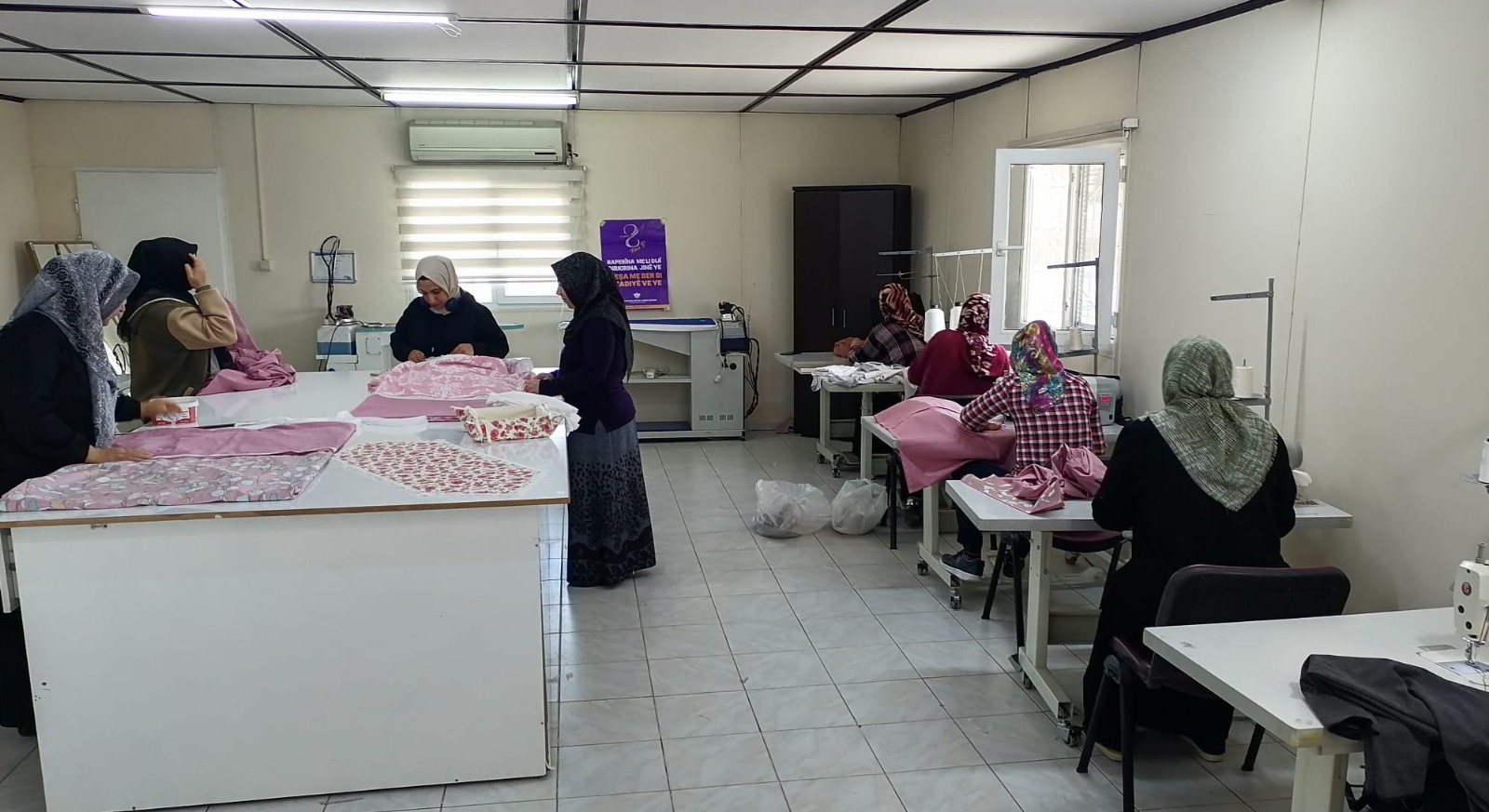 Kayapınar Belediyesi kadınları meslek sahibi yapıyor