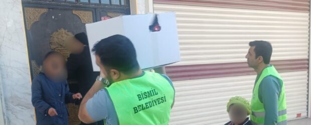 Bismil’de 1200 ihtiyaç sahibi aileye gıda yardımı yapıldı
