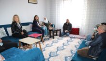 Eş Başkan Bucak’tan aile ziyaretleri