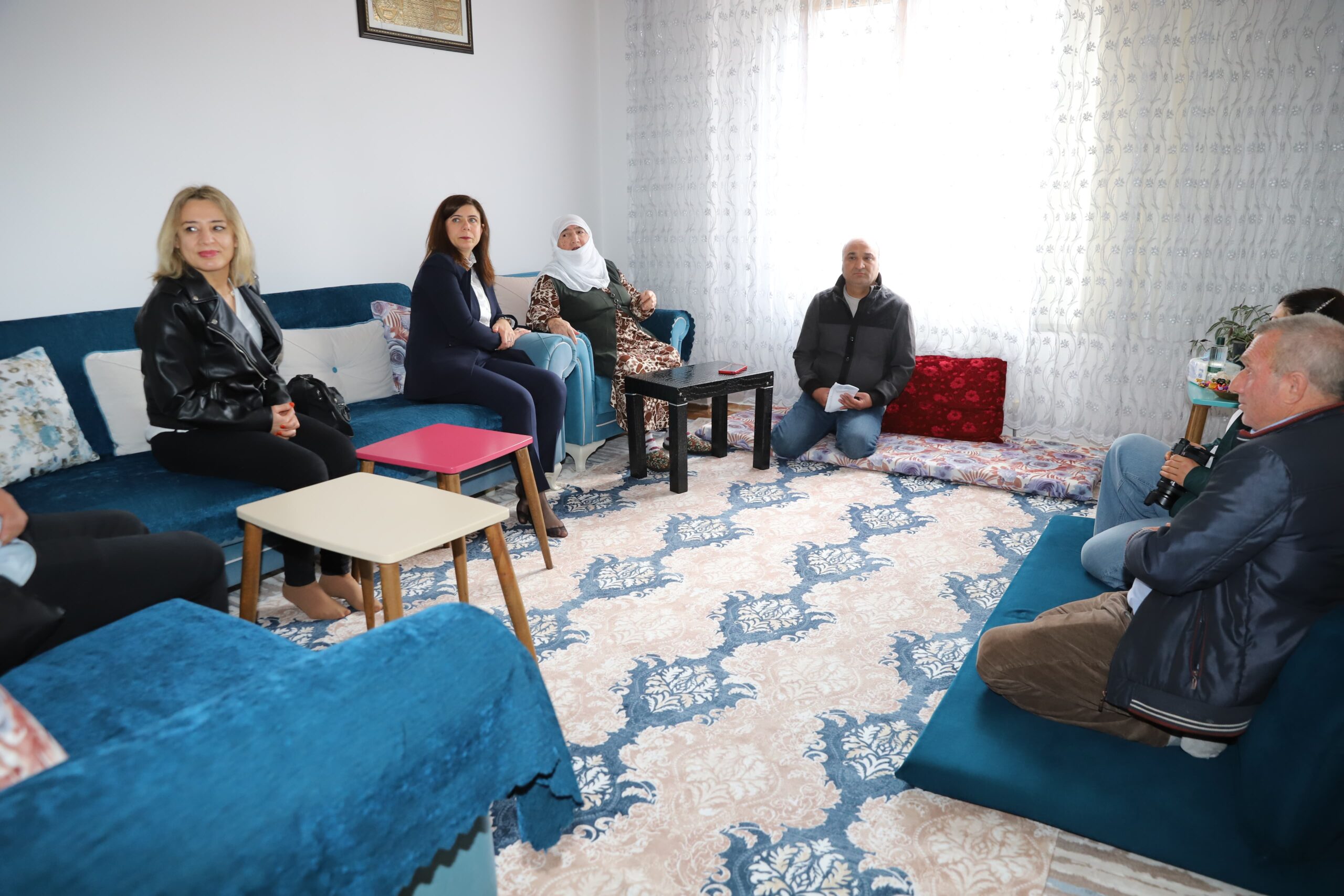 Eş Başkan Bucak’tan aile ziyaretleri