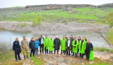 Diyarbakır’daki tarihî Kral Yolu’nda yürüyüş