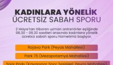 Kayapınar Belediyesi kadınları sporla buluşturuyor