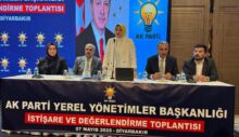 AK Parti Diyarbakır il başkanlığı  Teşkilatında Yerel Yönetimler Zirvesi