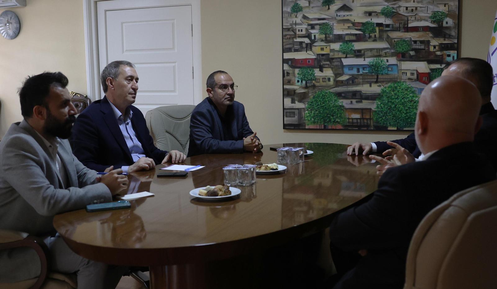 Anavatan Heyeti DEM Parti’yi ziyaret etti