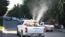 Bismil’de İlaçlama çalışmasına hız verildi
