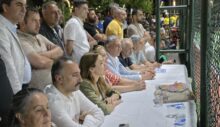 Bismil’de ‘Vedat Aydın spor Turnuvası’nda anlamlı pankartlar açıldı