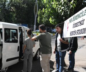 Bismil’de YKS öğrencilerine ücretsiz servis hizmeti