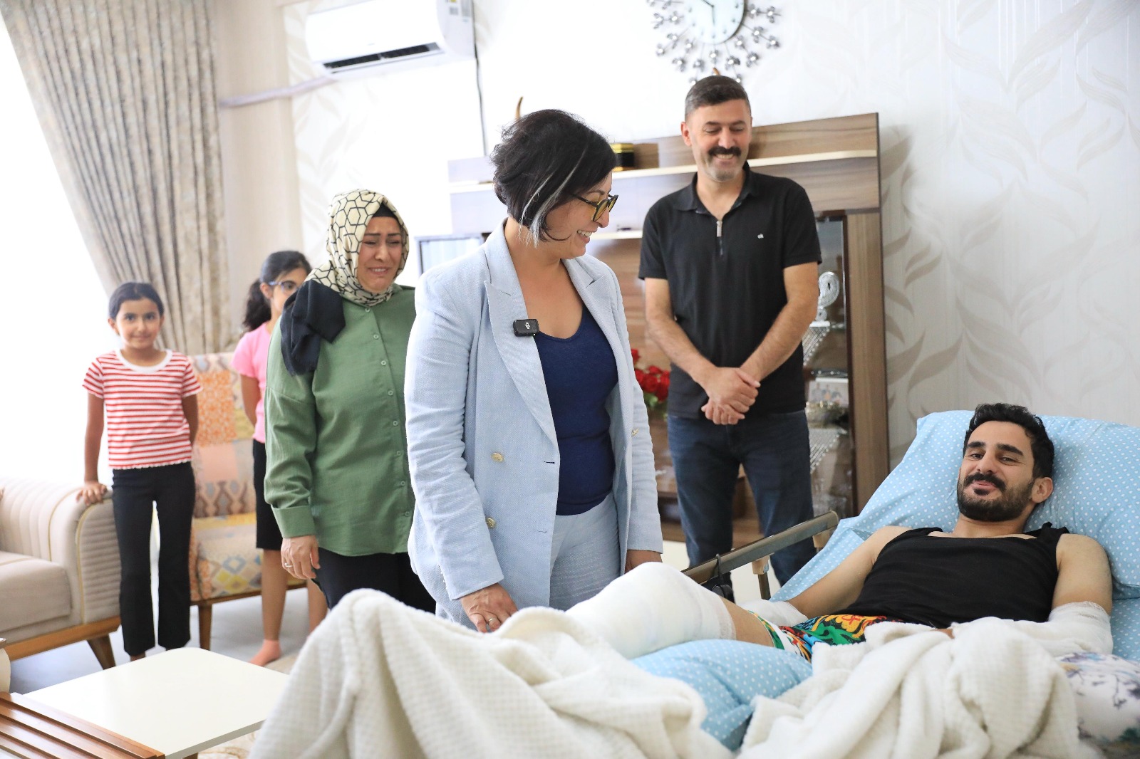 Eş Başkanlar, Evde Bakım Birimi’nin periyodik çalışmasına katıldılar