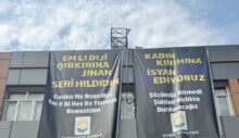 Bismil Belediyesi’nden Kadın Cinayetlerine Karşı Pankartlı Tepki