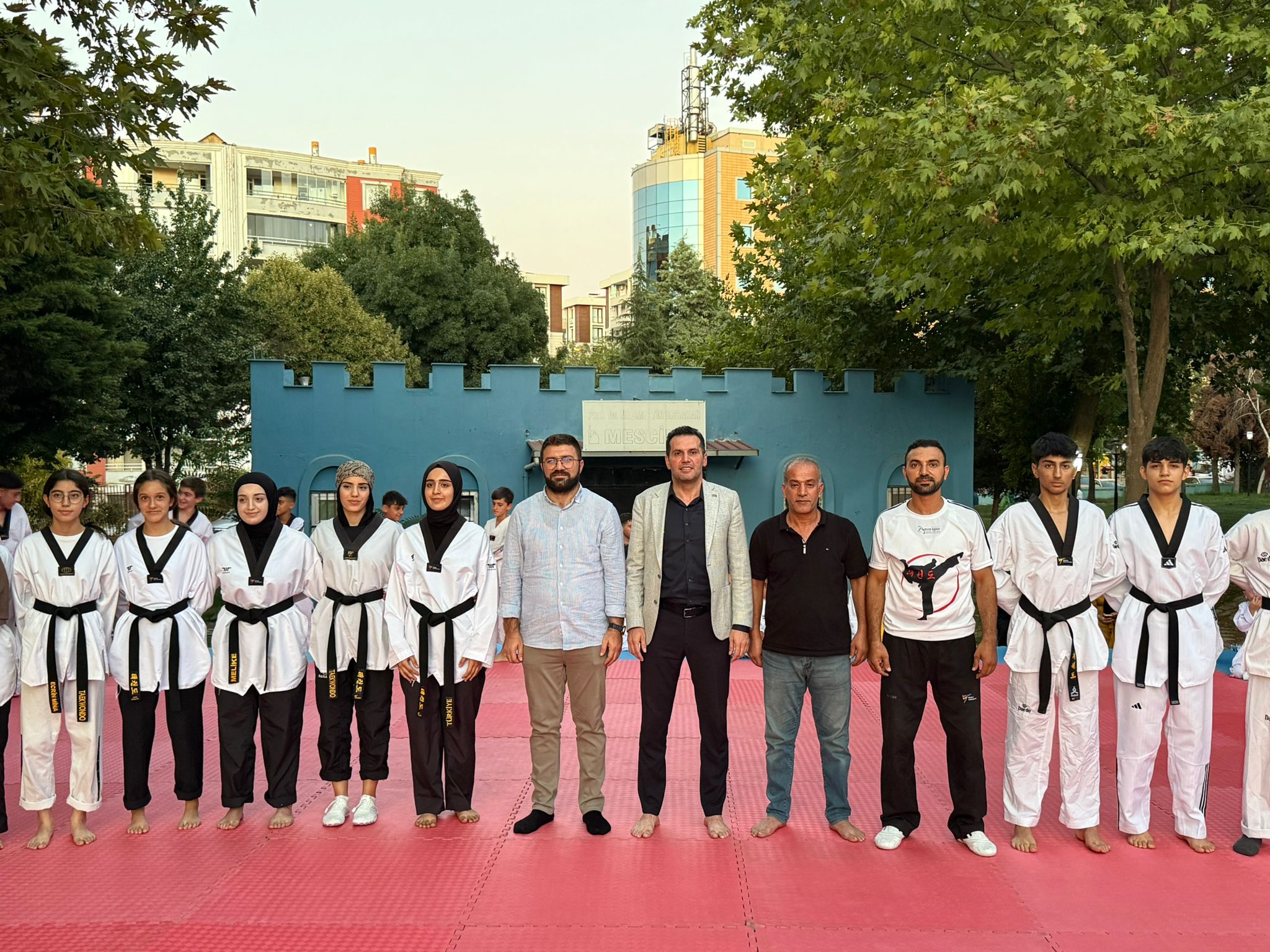 Diyarbakır’da Taekwondo Kuşak Takma Töreni Coşkusu