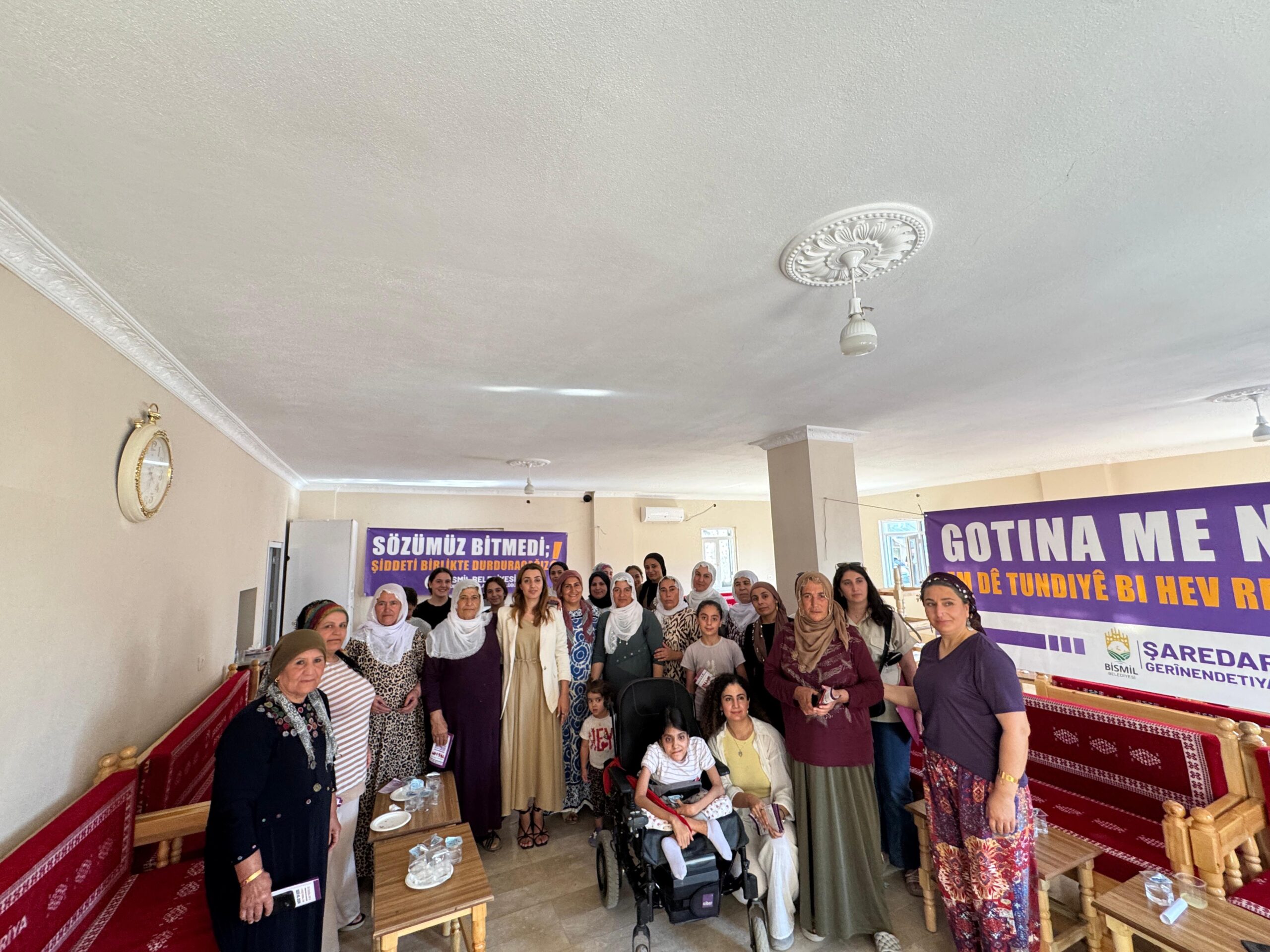 Bismil’de Kadınlar Şiddete Karşı “Yaşamı Savunuyoruz” Dedi