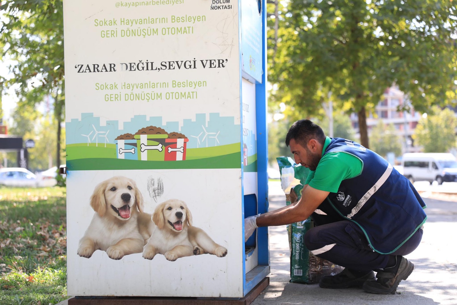 Kayapınar Belediyesi Sokak hayvanlarına hizmeti aksatmadı