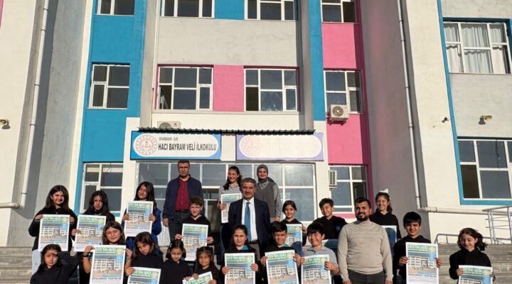 Hacı Bayram Veli’nin İlk Okul Gazetesi yayında