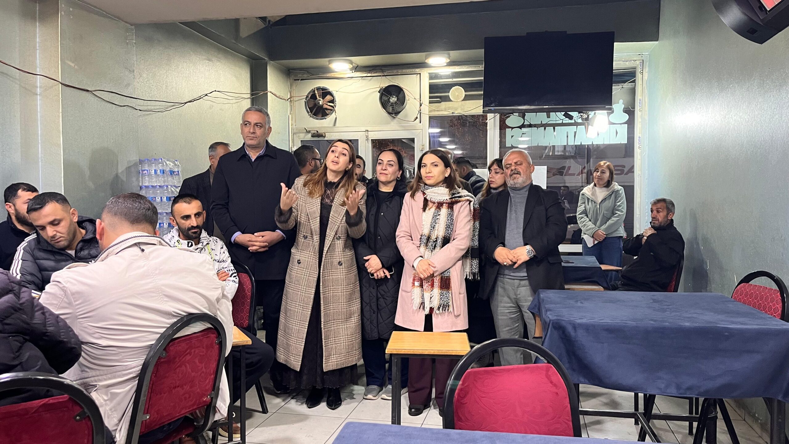 Kıraathanelerde, Kadına Yönelik Şiddetle Mücadele İçin Dayanışma Çağrısı Yapıldı