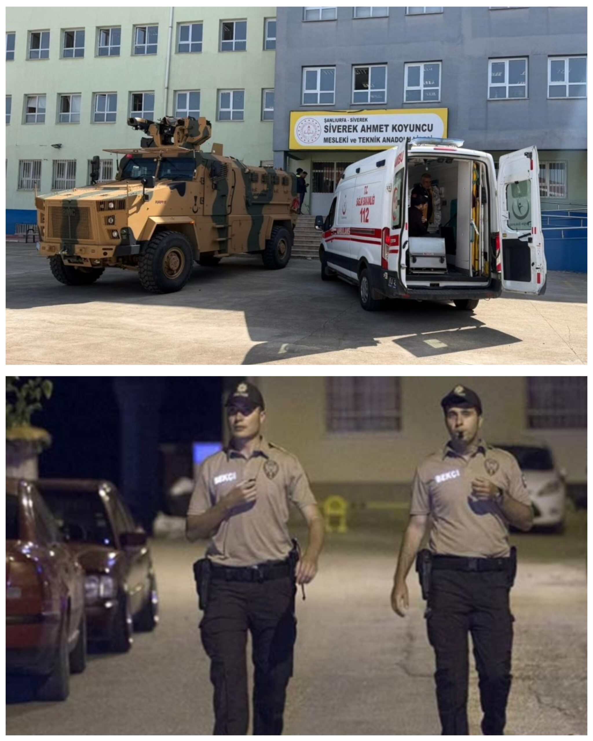 Siverek’te Lisede Silahlı Saldırı: 16 Yaralı, 7’si Taburcu Edildi, Gözler mahalle bekçilerine çevrildi