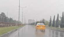 Diyarbakır’da Yağış Etkili Oldu