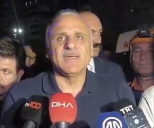 Vali Zorluoğlu : Yangında 2’si çocuk 3 kişi hayatını kaybetti