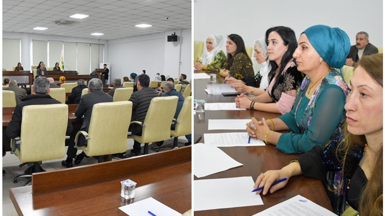 Meclis Toplantısında 8 Mart Vurgusu: Divanda Eş Başkan Ayaz ve Kadın Meclis Üyeleri Yer Aldı