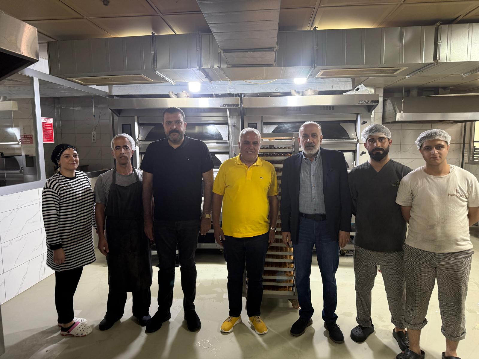 DTSO ve OSB’den Hacıbaba Pastanelerine destek ziyareti